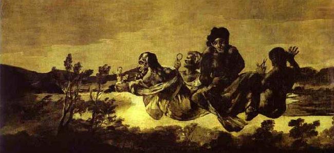 Francisco de goya y Lucientes Atropos china oil painting image